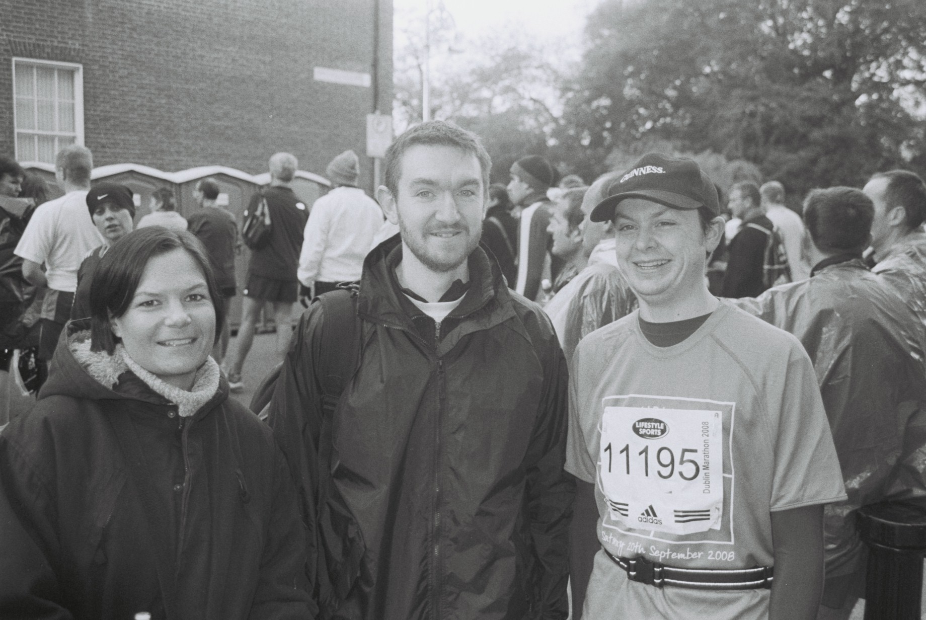 Rach, Bren and Me before the race. Photo taken by Cliffy